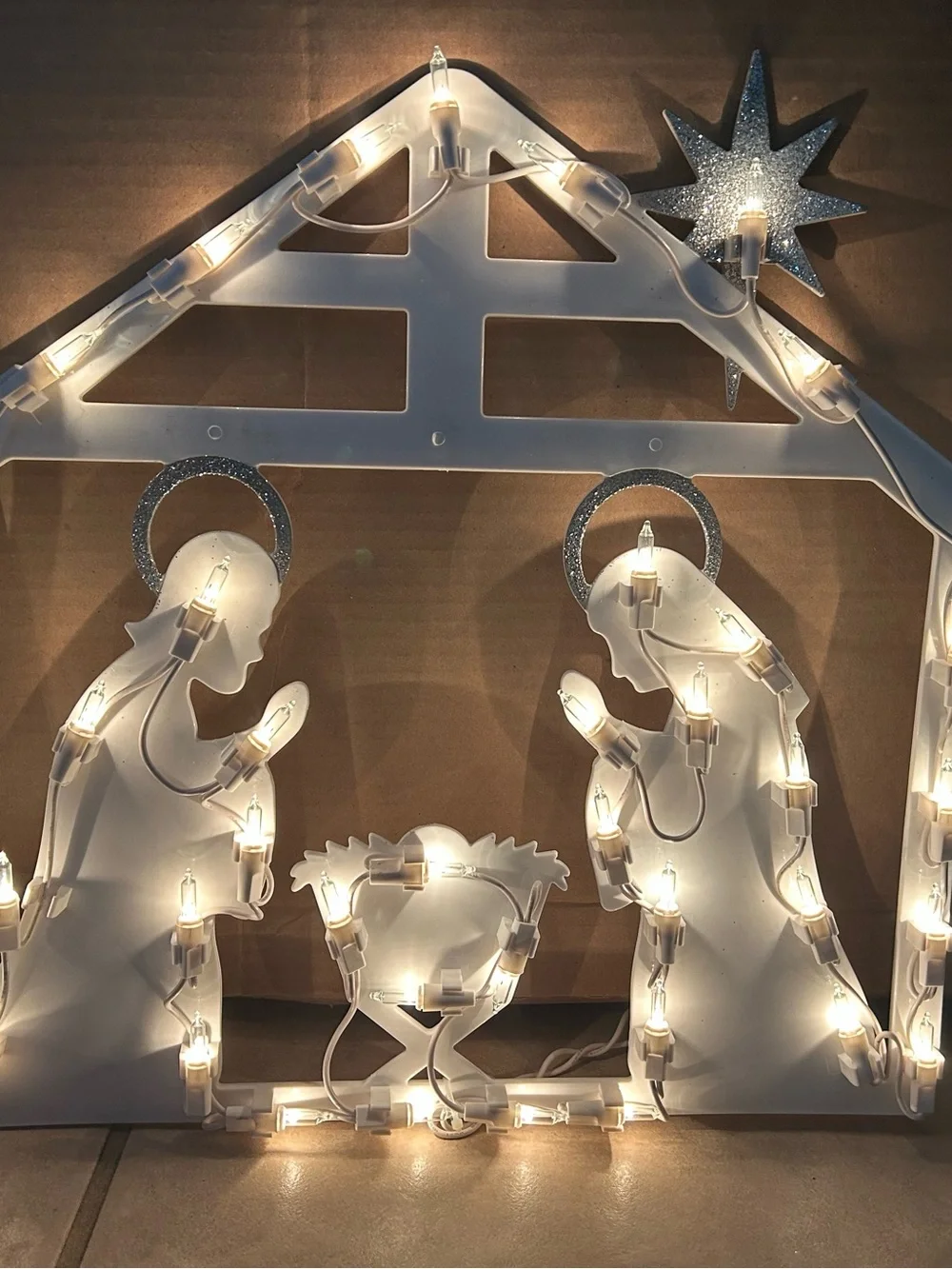 Lighted Nativity